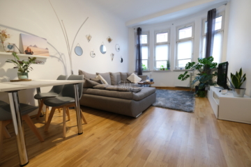City Immobilien – Zentrumsnahe Altbauwohnung mit Balkon und Küchenzeile in Schoppershof, 90489 Nürnberg, Etagenwohnung