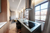 Luxus Design Apartment - Wohnen auf Zeit - voll ausgestattet - im Herzen der Altstadt - offene Küche