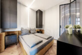 Luxus Design Apartment - Wohnen auf Zeit - voll ausgestattet - im Herzen der Altstadt - Schlafzimmer